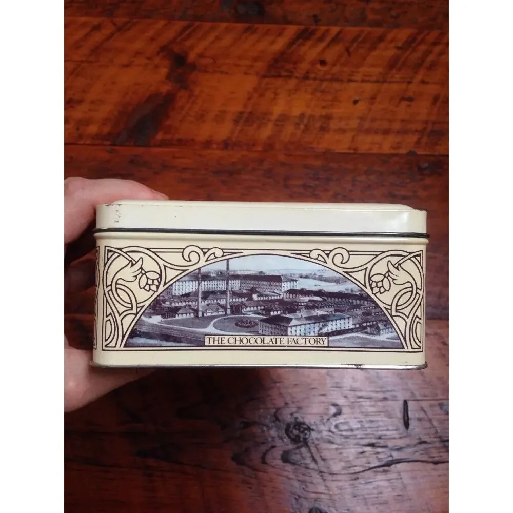 Vintage Hersheys Sweet Milk Chocolate Edition #1 Painted Retro Metal Tin Box